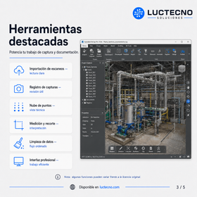 Autodesk ReCap 2027 para Windows | 1 Equipo | Permanente | Reality capture, nubes de puntos, escaneo láser, fotogrametría, as-built y Scan-to-BIM