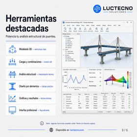 Autodesk Structural Bridge Design 2027 para Windows | 1 Equipo | Permanente | Análisis y diseño de puentes, cargas, normas, elementos finitos y flujo BIM