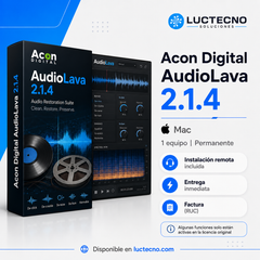 Acon Digital AudioLava 2.1.4 para Mac | Limpieza, restauración y recuperación de audio