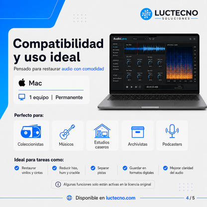 Acon Digital AudioLava 2.1.4 (Mac) | 1 Equipo | Permanente