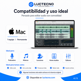 Amadeus Pro 2.8.14 para Mac | Editor de audio profesional para grabar, cortar y masterizar