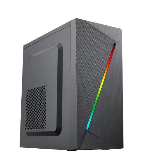 Combo Case INS CA-054 Black / ATX / Fuente 950W / USB 3.0 + 2.0 / Panel LED RGB / Teclado + Mouse + Parlantes