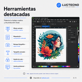 CorelDRAW Graphics Suite 2026 para Windows y Mac | Diseño gráfico, ilustración vectorial y edición profesional