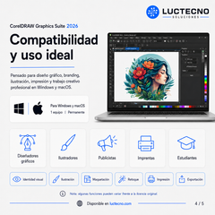 CorelDRAW Graphics Suite 2026 para Windows y Mac | Diseño gráfico, ilustración vectorial y edición profesional