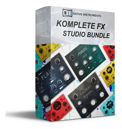 Native Instruments KOMPLETE FX Bundle 2026.1 (Windows / Mac) | 1 Equipo | Permanente