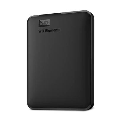 Disco Duro Externo WD Elements 2TB 2.5" USB 3.0 – Plug & Play