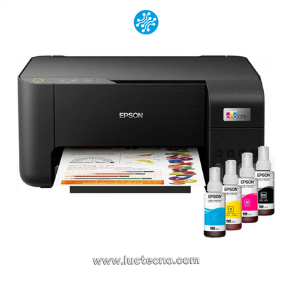 IMPRESORA EPSON ECOTANK L3250 WIFI SMART PANEL MULTIFUNCION TINTA CONTINUA GARANTIA 12 MESES