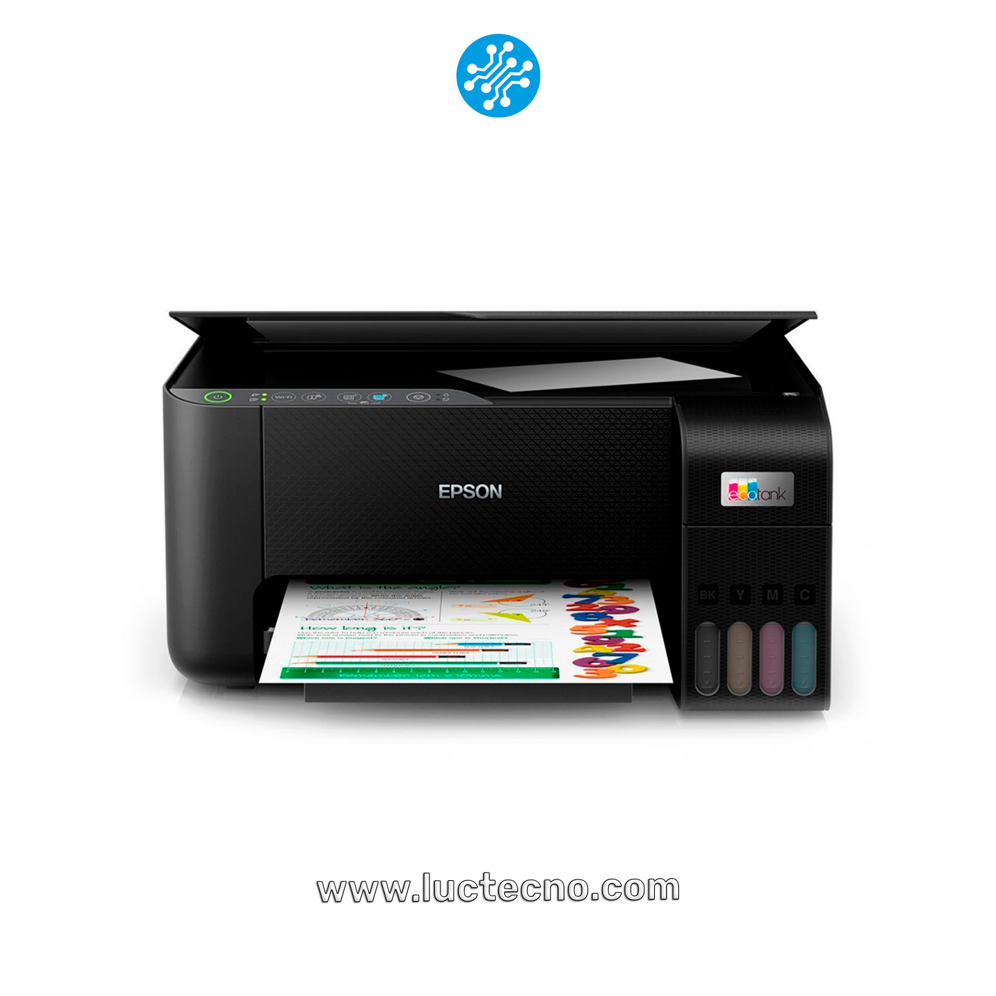IMPRESORA EPSON ECOTANK L3250 WIFI SMART PANEL MULTIFUNCION TINTA CONTINUA GARANTIA 12 MESES
