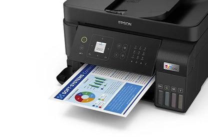 Impresora Multifuncional Epson EcoTank L5590 Wi-Fi + Ethernet + Fax – ADF y Tanque de Tinta