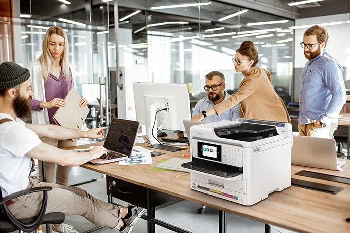 Impresora Multifuncional Epson WorkForce Pro WF-C5810 Wi-Fi + Ethernet – ADF, Dúplex y Fax