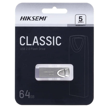 Memoria USB Hiksemi Classic M200 64GB USB 2.0 – Metálica