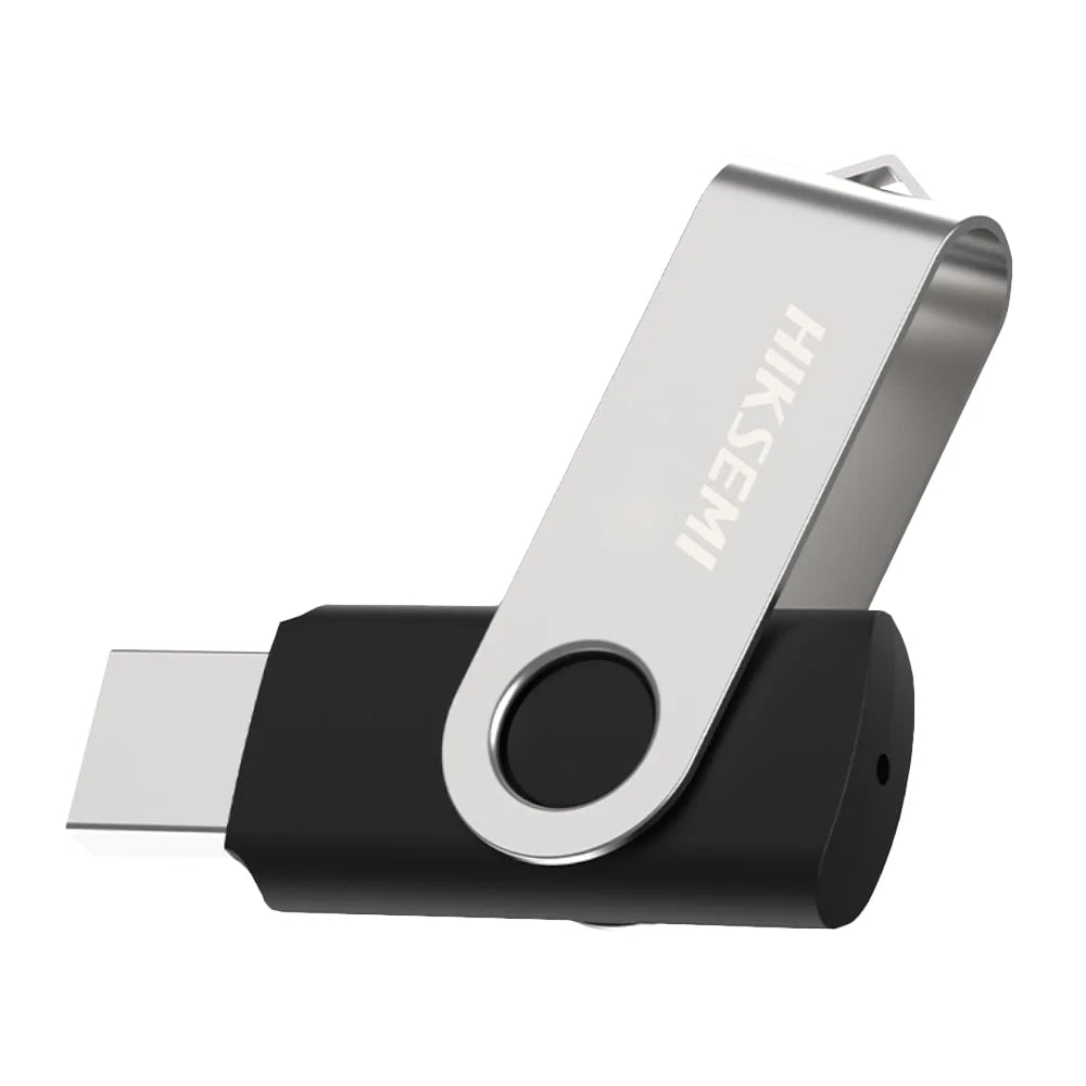 Memoria USB Hiksemi ROTARY M200S 64GB USB 2.0 – Negra