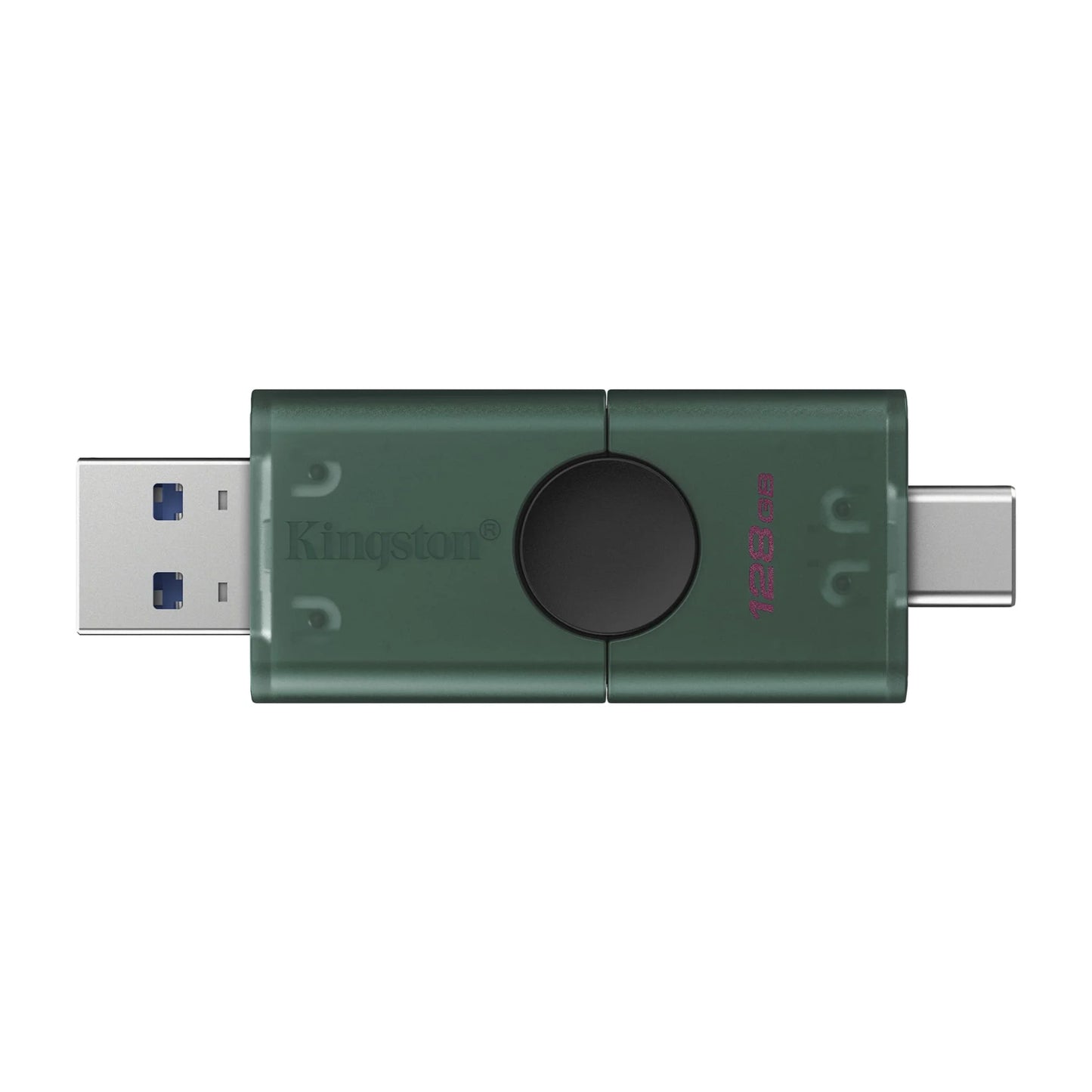 Memoria USB Kingston DataTraveler Duo 128GB USB-A + USB-C 3.2 Gen 1 – Tapón deslizante