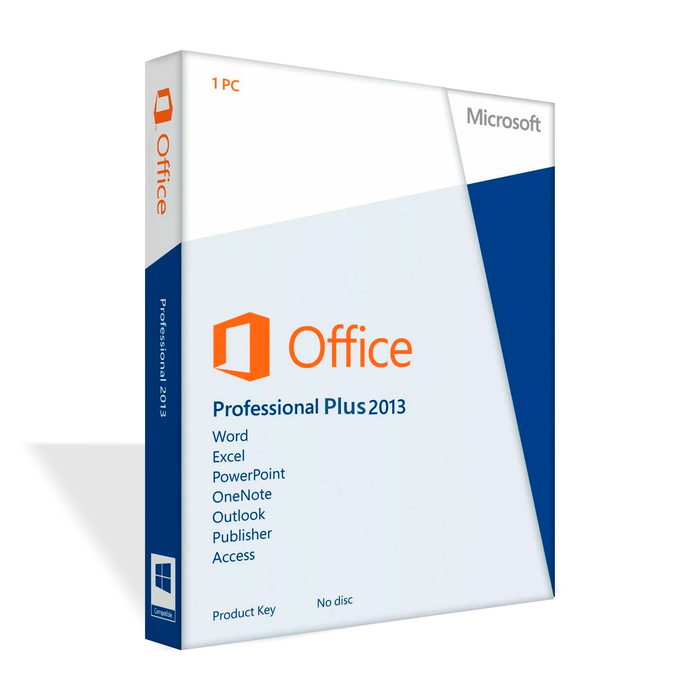Microsoft Office 2013 Profesional Plus (Windows) | 1 Equipo | Permanente