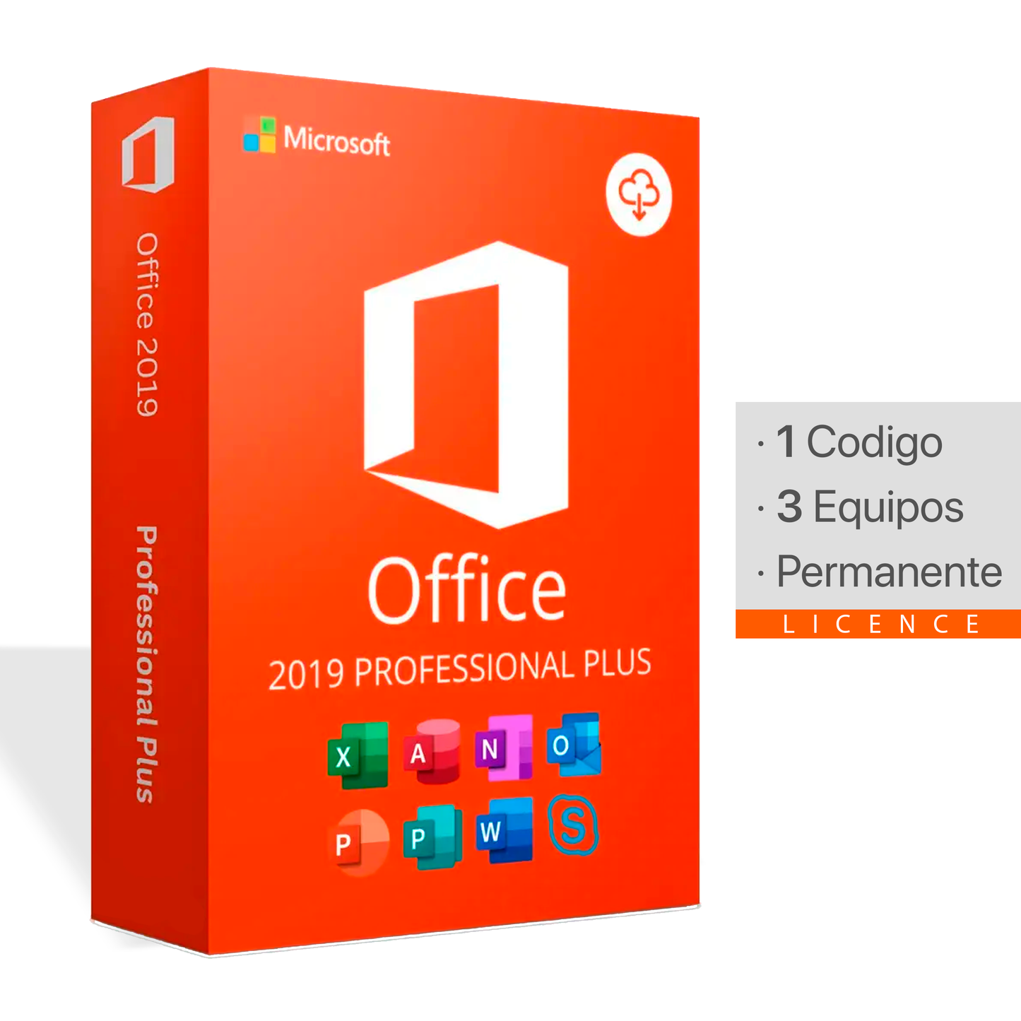 Microsoft Office 2019 Pro Plus | 3 Equipo | Permanente