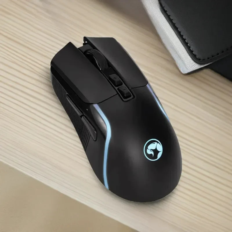 Souris Gamer Marvo Capo 20 Noir (M292) 8000 DPI – 7 Boutons, RVB 7 Couleurs, Câble Tressé