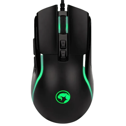 Souris Gamer Marvo Capo 20 Noir (M292) 8000 DPI – 7 Boutons, RVB 7 Couleurs, Câble Tressé