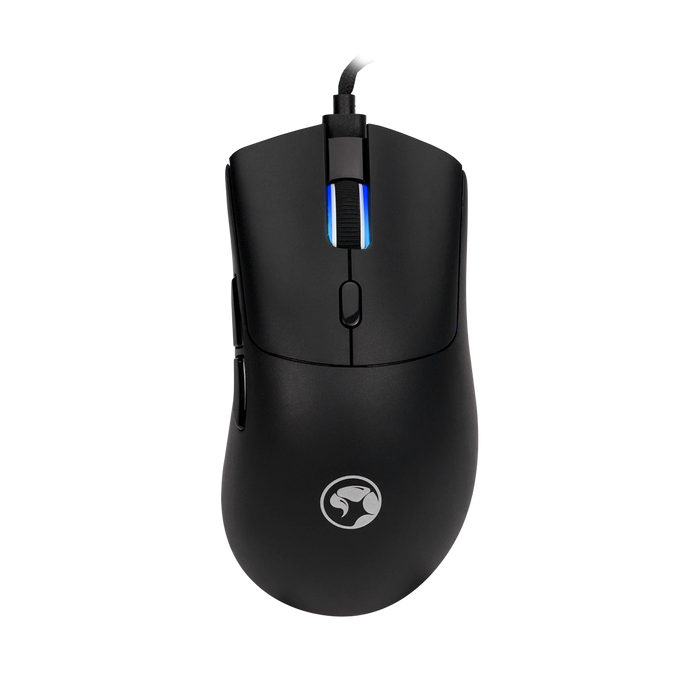 Mouse Gamer Marvo Scorpion Niro 40 BK (G950) 12000 DPI – Sensor PMW3327, RGB, 6 Botones Programables