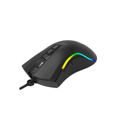 Mouse Gamer Xtrike-Me GM-226 7200 DPI – RGB (13 efectos), 7 Botones, Cable Trenzado 1,5 m