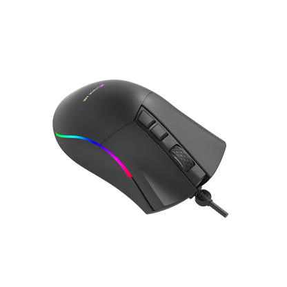 Mouse Gamer Xtrike-Me GM-226 7200 DPI – RGB (13 efectos), 7 Botones, Cable Trenzado 1,5 m