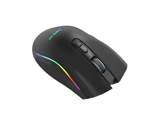 Mouse Gamer Xtrike-Me GM-314 BK 7200 DPI – RGB, 7 Botones, Cable Trenzado 1,5 m, Negro