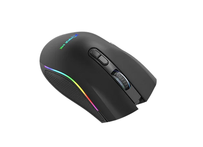 Mouse Gamer Xtrike-Me GM-314 BK 7200 DPI – RGB, 7 Botones, Cable Trenzado 1,5 m, Negro