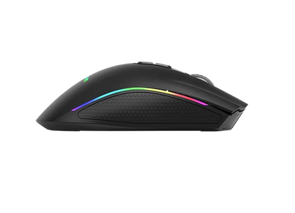 Mouse Gamer Xtrike-Me GM-314 BK 7200 DPI – RGB, 7 Botones, Cable Trenzado 1,5 m, Negro