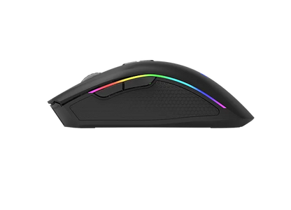 Mouse Gamer Xtrike-Me GM-314 BK 7200 DPI – RGB, 7 Botones, Cable Trenzado 1,5 m, Negro