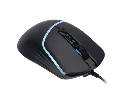 Mouse Gamer Xtrike-Me GM-322 BK 7200 DPI – RGB, 7 Botones, Cable Trenzado 1,5 m