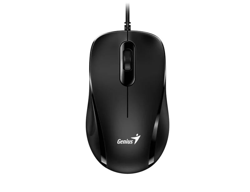 Mouse Genius XScroll DX-101 Óptico 1200 DPI con Cable USB 1,5m – Negro