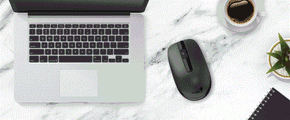 Mouse Inalámbrico Genius NX-7007 1200 DPI BlueEye – Negro