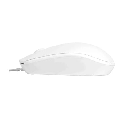 Mouse Marvo MS003 WH Óptico 1000 DPI con Cable USB – Blanco