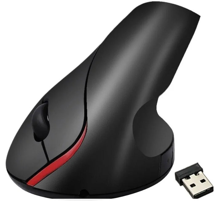 Mouse Vertical Inalámbrico Ergonómico con Batería Recargable – 1200 DPI