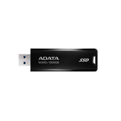 External SSD ADATA SC610 1TB USB 3.2 Gen2 – 550MB/s, pen drive format