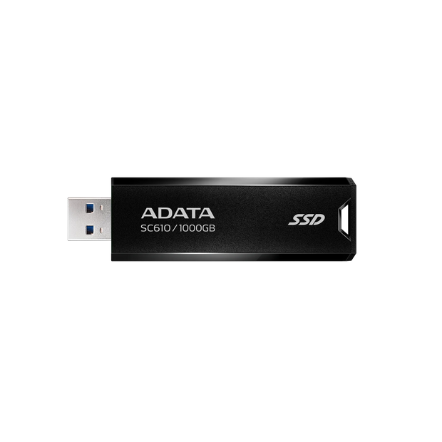 External SSD ADATA SC610 1TB USB 3.2 Gen2 – 550MB/s, pen drive format