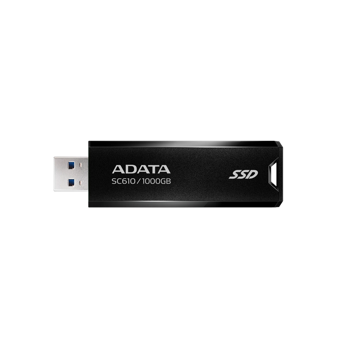 SSD Externo ADATA SC610 1TB USB 3.2 Gen2 – 550MB/s, formato tipo pendrive