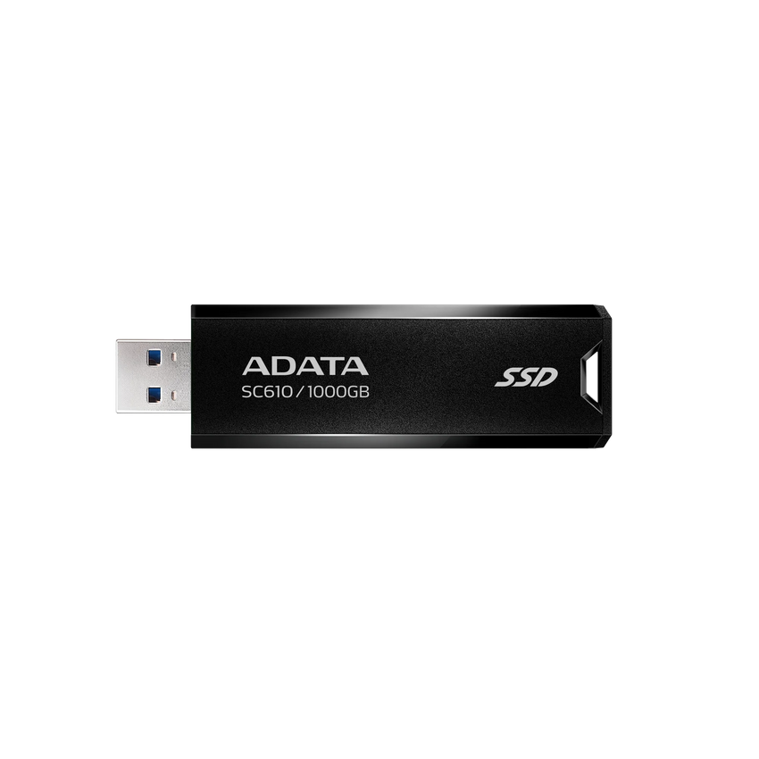 External SSD ADATA SC610 1TB USB 3.2 Gen2 – 550MB/s, pen drive format