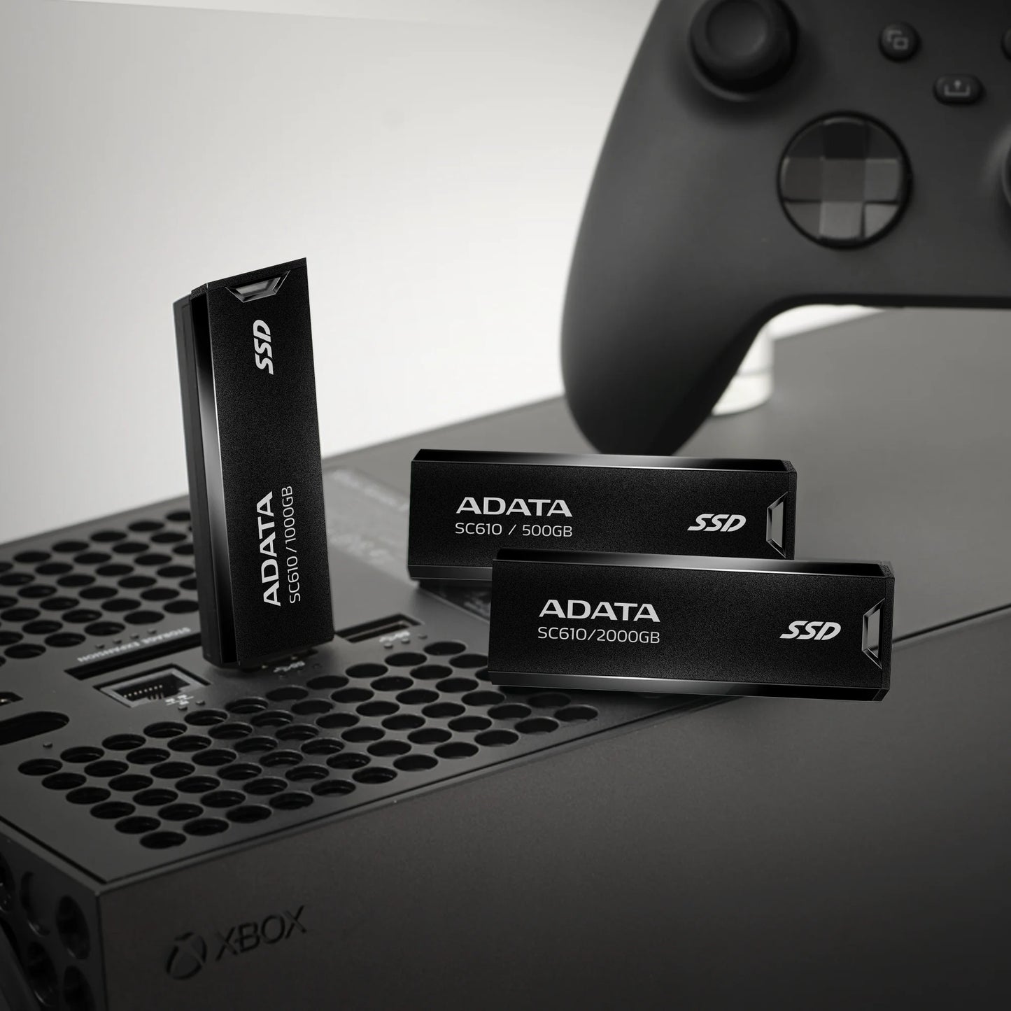 External SSD ADATA SC610 1TB USB 3.2 Gen2 – 550MB/s, pen drive format