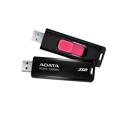 External SSD ADATA SC610 1TB USB 3.2 Gen2 – 550MB/s, pen drive format