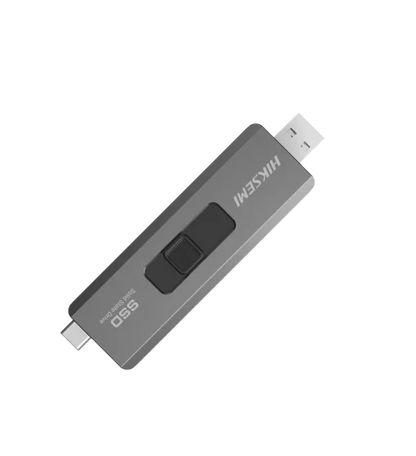 SSD Externo Dual Mini Hiksemi SWIFT 1TB USB-A + USB-C 3.2 Gen 2 – 530MB/s