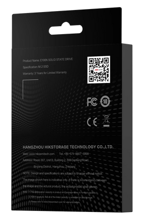 SSD M.2 Hiksemi City E100N 512GB 2280 SATA III 6Gb/s – 560MB/s Read