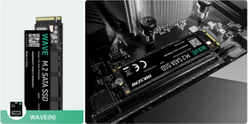 SSD M.2 Hiksemi WAVE(N) 128GB 2280 SATA III 6Gb/s – 550MB/s Lectura