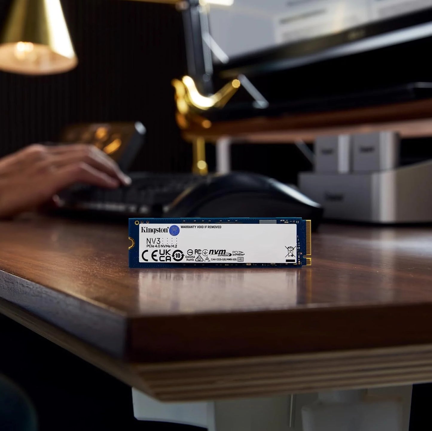 SSD M.2 Kingston NV3 2TB 2280 PCIe 4.0 x4 NVMe – 6000MB/s Lectura
