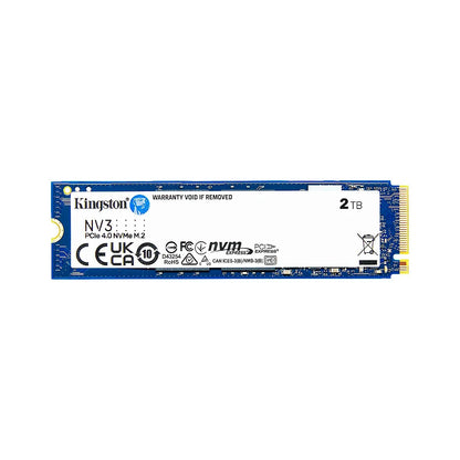 SSD M.2 Kingston NV3 2TB 2280 PCIe 4.0 x4 NVMe – 6000MB/s Lectura