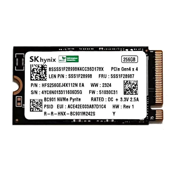SSD M.2 Kioxia BC901 256GB 2242 PCIe 4.0 NVMe – Hasta 2.559MB/s