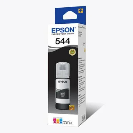 Tinta EPSON 544 Negro T544120 / 65 ml / Impresoras Tinta Continua L1110, L3110, L3150, L5190