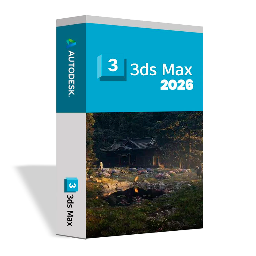 Autodesk 3ds Max 2026 (Windows) | 1 Equipo | Permanente