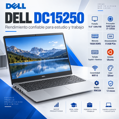 Dell DC15250 RWCGN, Core i7-1355U, 16 GB DDR5, SSD 512 GB y Ubuntu — presentación