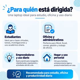 ENV Book Pro Max para estudiantes, oficina y productividad básica