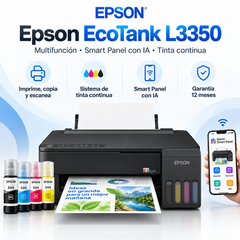 Epson EcoTank L3350 multifuncional con tinta continua y Smart Panel con IA